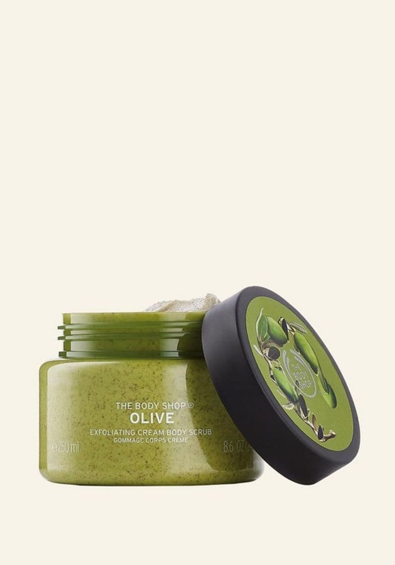 Fashion Exfoliante Corporal Cremoso de Oliva | Exfoliantes | The Body Shop®