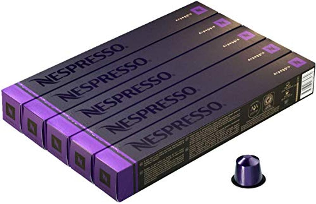 Place 50 Nespresso Capsules Arpeggio Coffee NEW