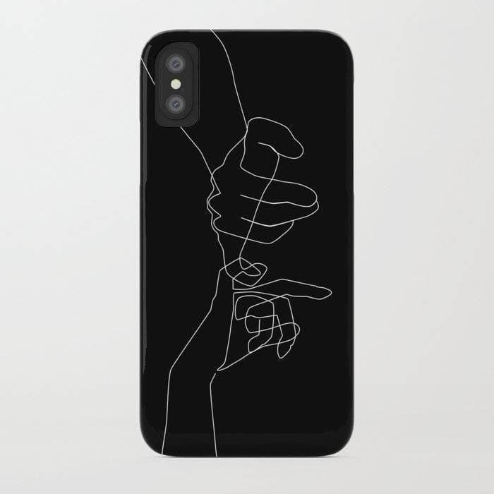 Producto Black Pinky Swear iPhone Case 