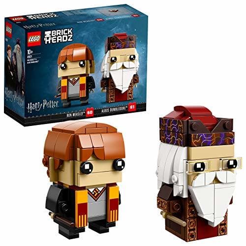 Producto LEGO BrickHeadz- Ron Weasley™ y Albus Dumbledore™