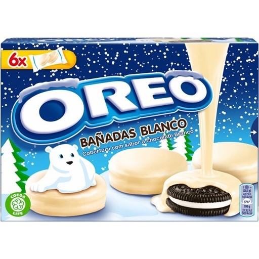 Fashion Oreo banhadas chocolate branco