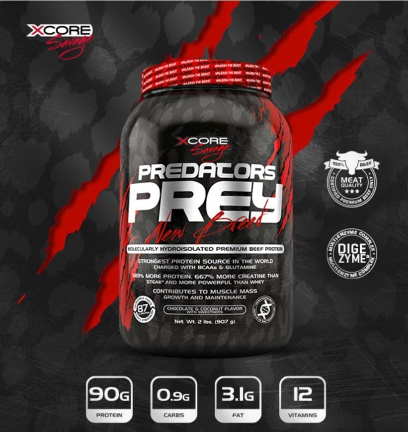 Moda Proteína isolada predators prey