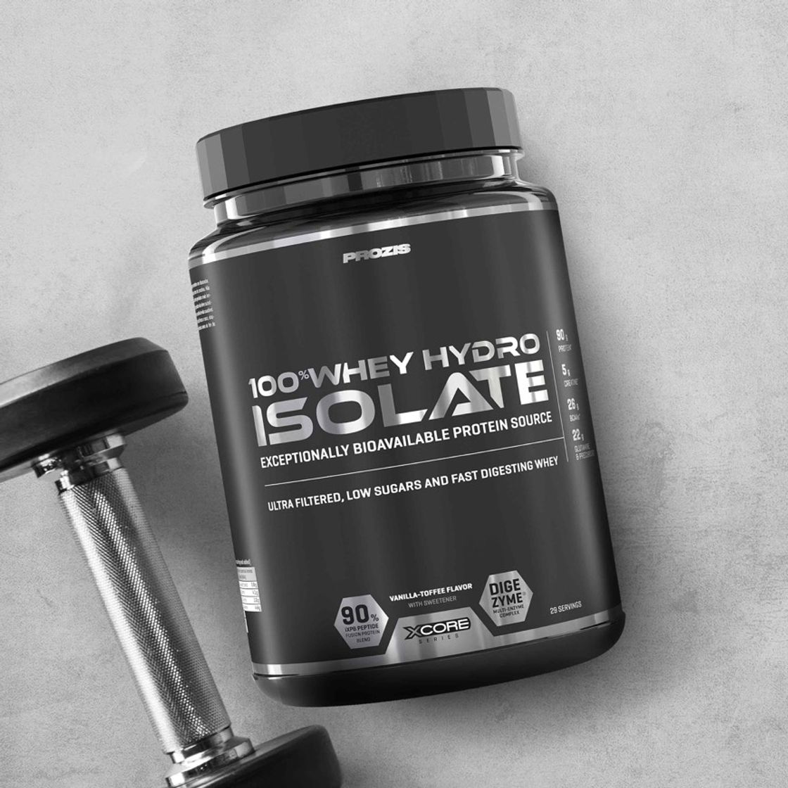 Producto 100%Whey Hydro Isolate SS 900g caramelo amanteigado 