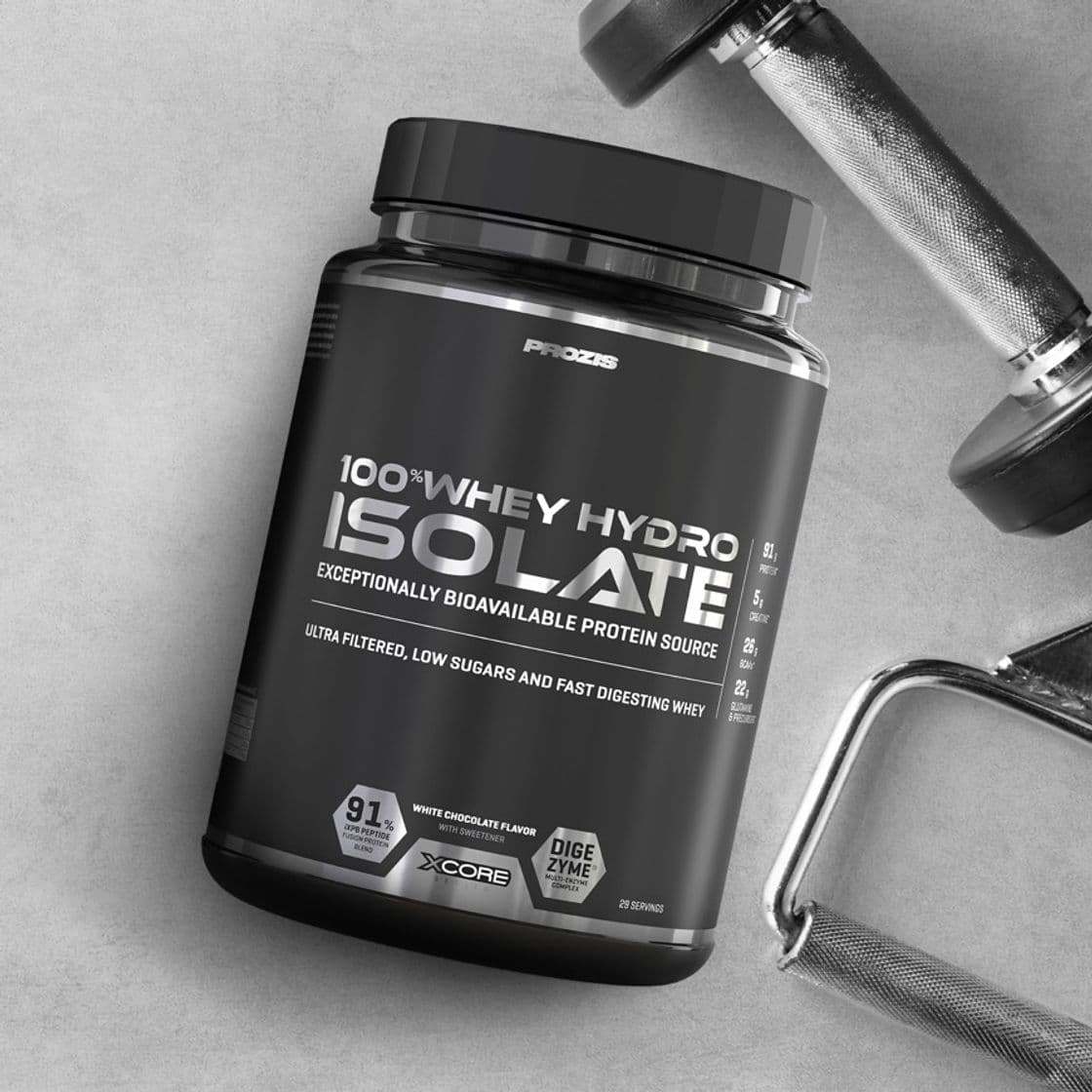 Producto 100% Whey Hydro Isolate SS 900 g chocolate branco