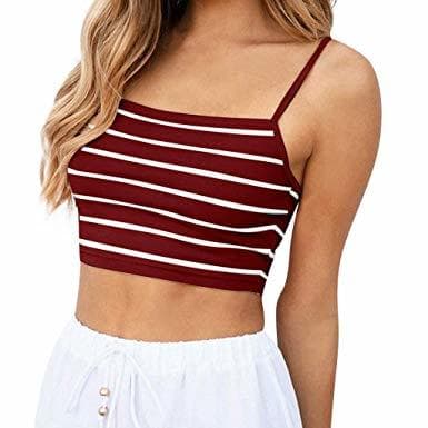 Moda POLP Crop Tops Camiseta sin Mangas para Mujer Mallas y Bodies Ropa