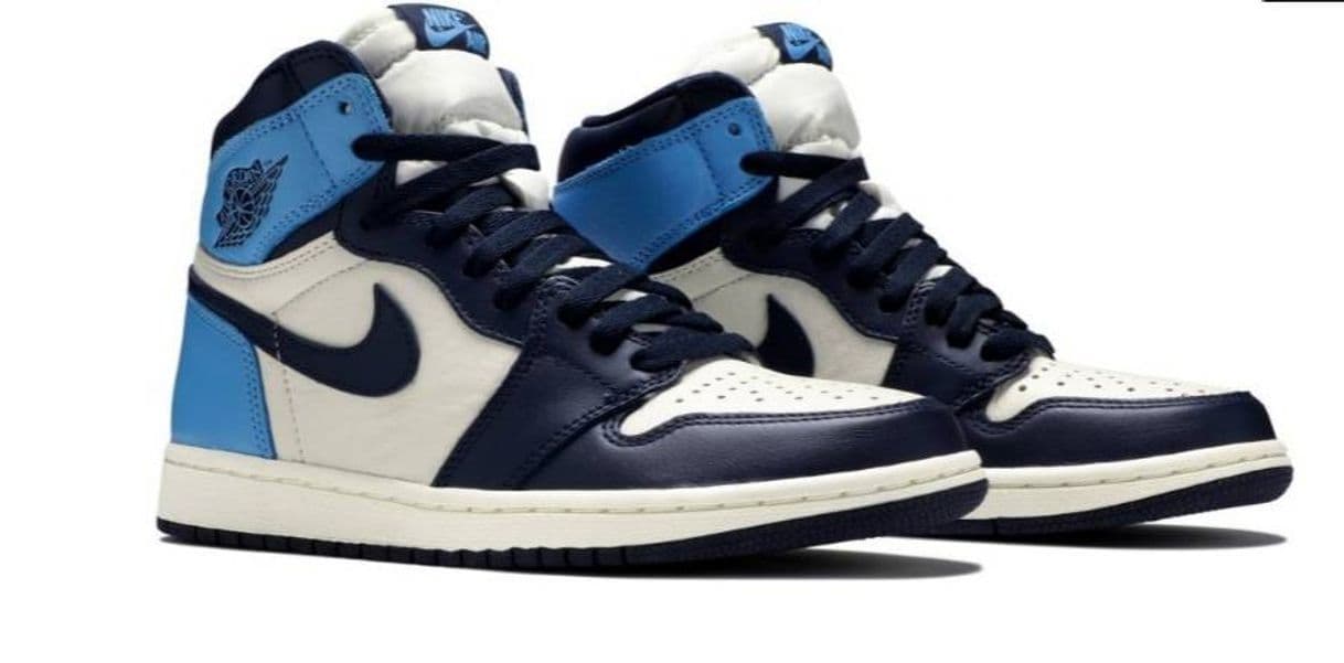 Fashion Air jordan 1 retro high OG “ obsidian “ 