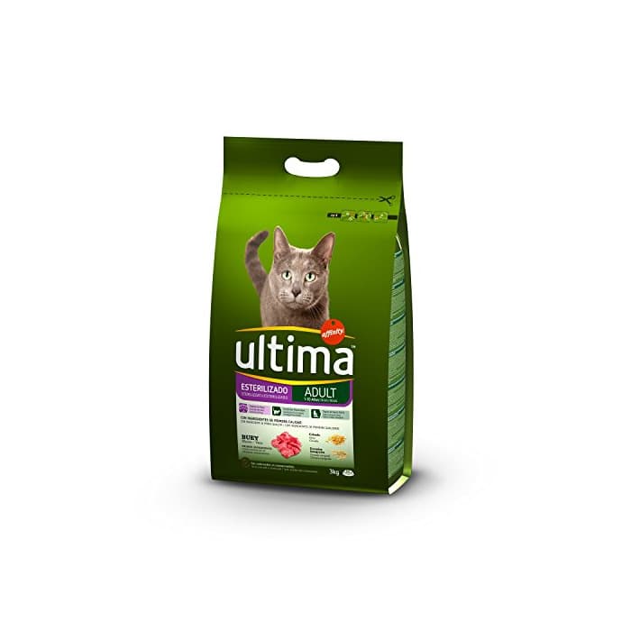 Product Ultima Pienso para Gatos Esterilizados Adulto con Buey