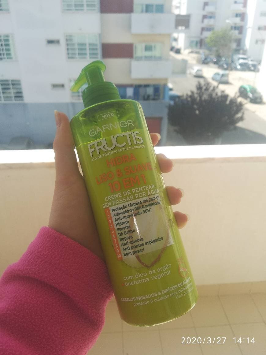 Beauty Garnier Fructis Nutri Rizos Secado al Aire Crema Sin Aclarado para Pelo