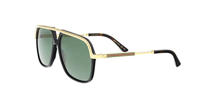 Moda Gucci GG0200S 001 Gafas de sol, Negro