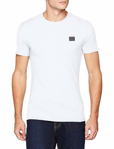 Producto Antony Morato T Shirt Sport Slim Girocollo con Placchetta Camiseta de Tirantes,