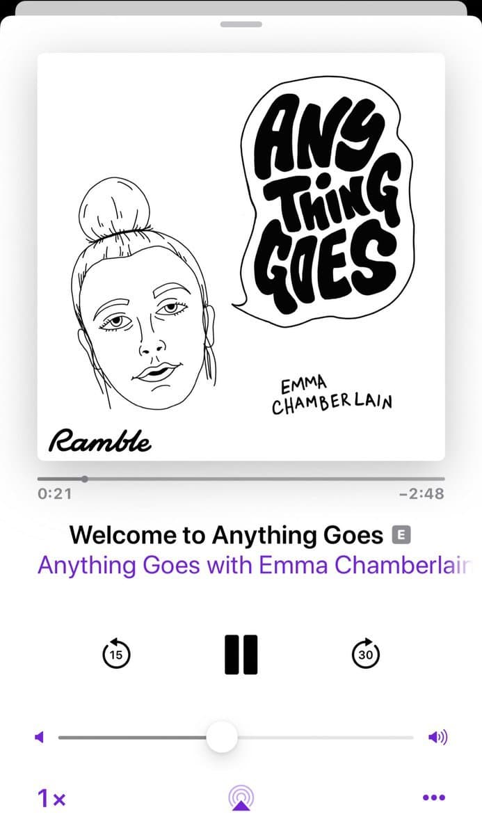 Fashion Anything Goes with Emma Chamberlain