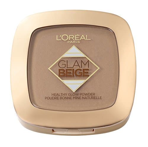 Lugar L'Oréal Paris Glam Beige Polvo Matificante Tono Medio Oscuro