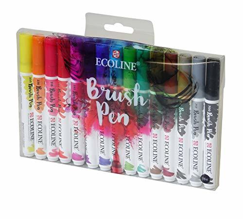 Book Talens Ecoline 15 brush pens