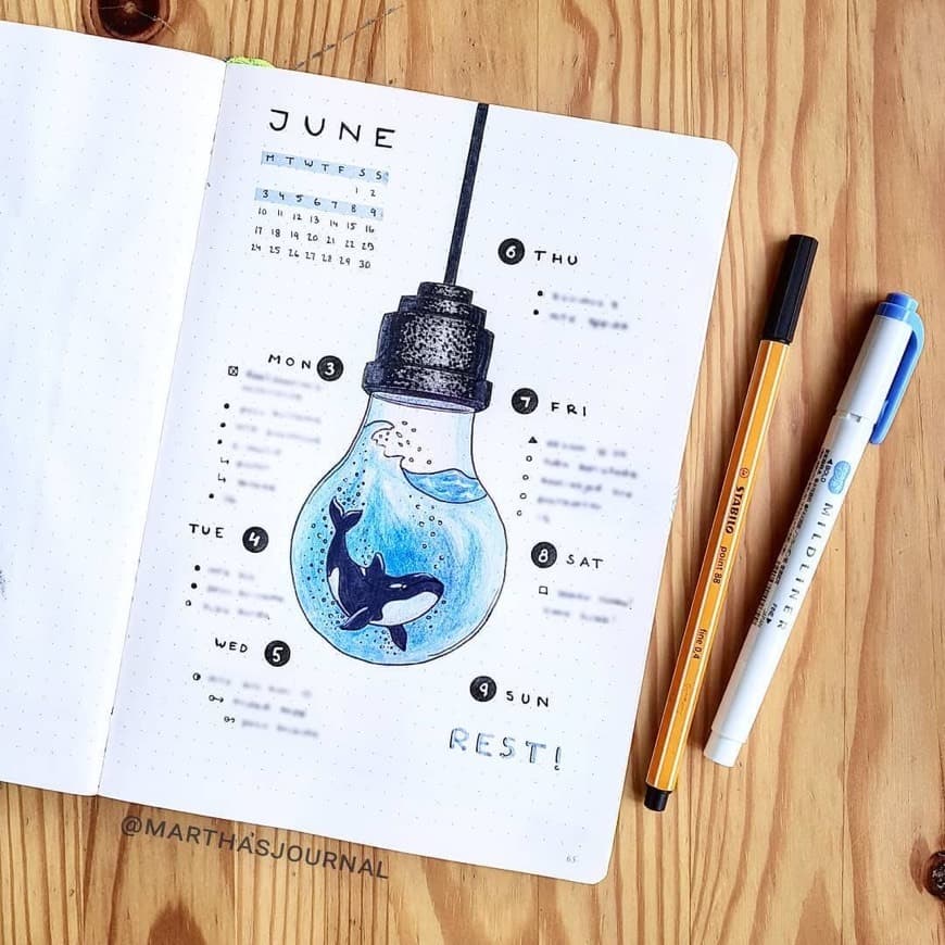 Moda Bullet journal 