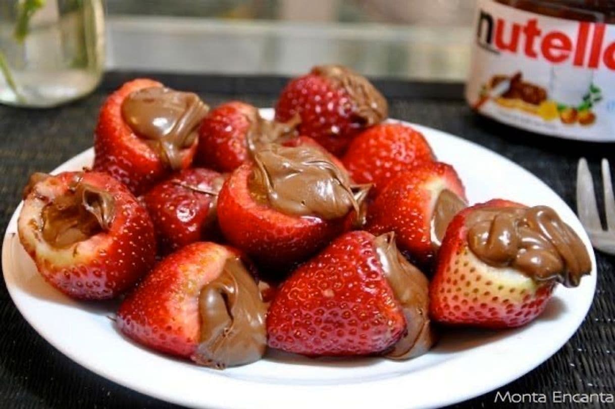 Fashion Morangos com Nutella