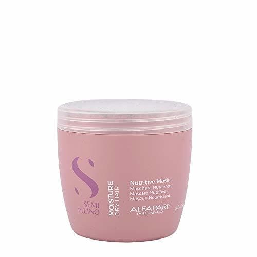 Beauty ALFAPARF SEMI DI LINO MOISTURE Mascarilla nutritiva para cabello seco 500ml