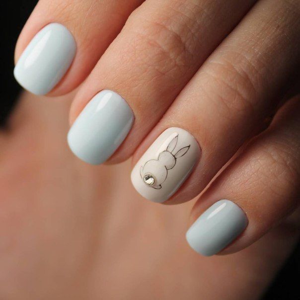 Moda Bunny nails 