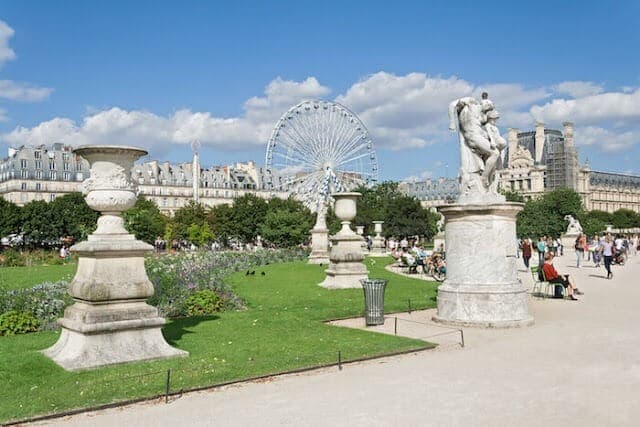 Place Jardin des Tuileries