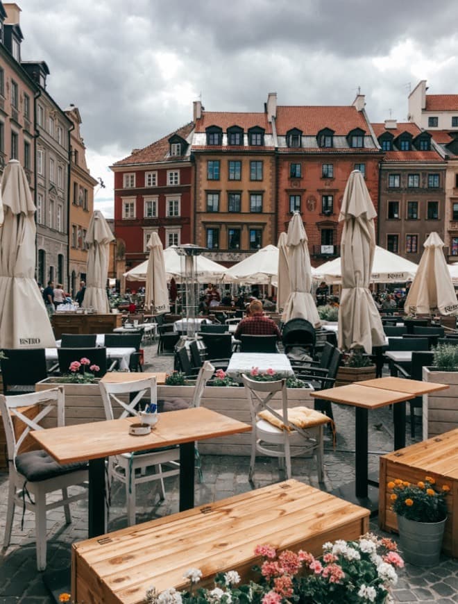 Lugar Rynek Starego Miasta Warszawa