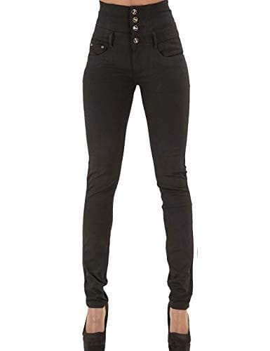 Producto Jeans De Cintura Alta De Las Mujeres Pantalones Pitillo Elásticos Pantalone Vaqueros