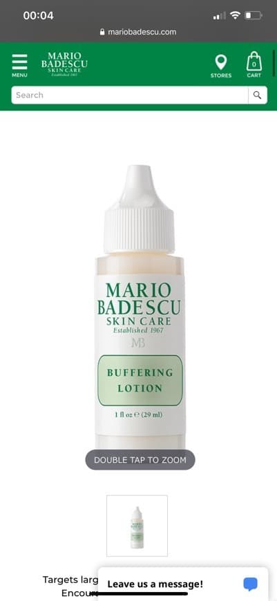 Product Buffering Lotion