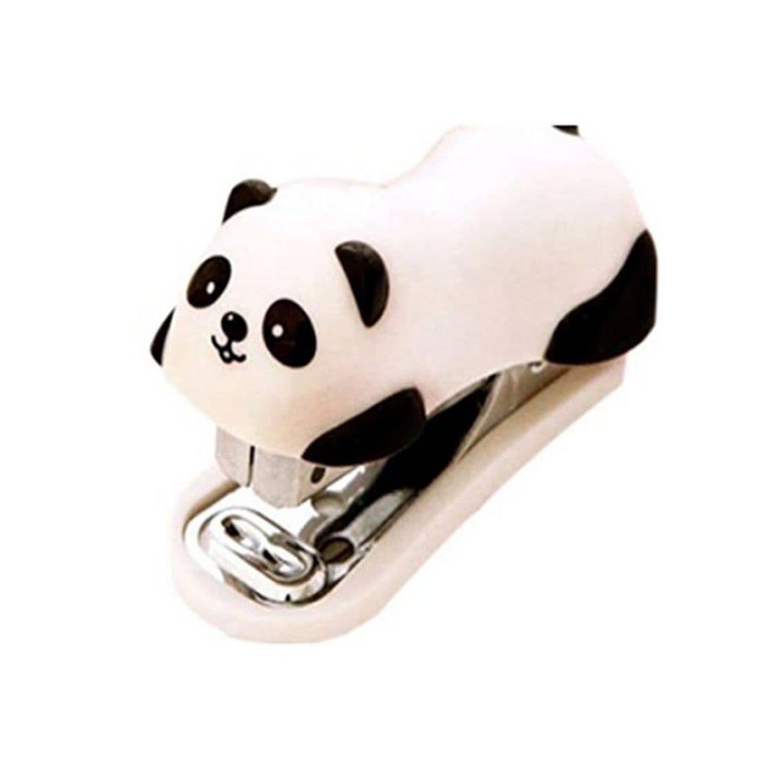 Product Unicoco 1 Pcs Grapadora Diseño de Oso Panda Tamaño Pequeño Mini Oficina