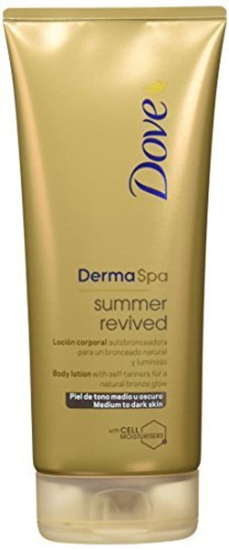 Belleza Dove Dermaspa Summer Revived Loción Autobronceadora