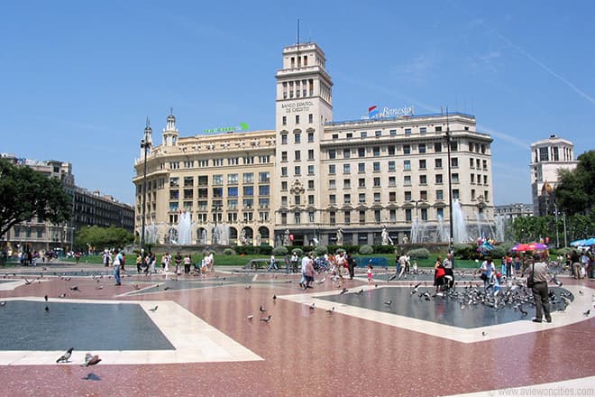 Lugar Plaça de Catalunya