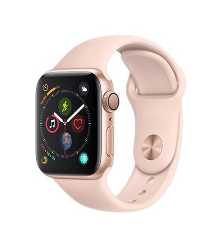 Product Apple Watch Série 4 dourado 