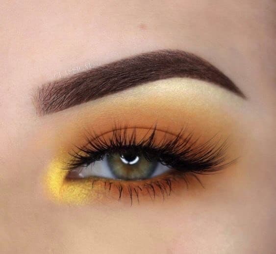 Fashion Make up yellow 