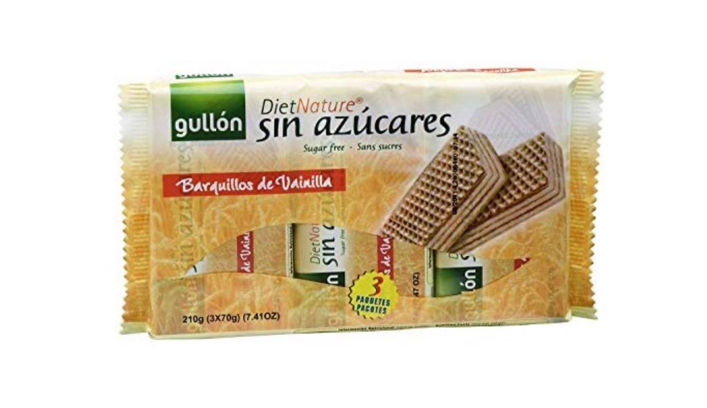 Product Diet Nature Galletas Barquillos de Baunilha sem açúcar