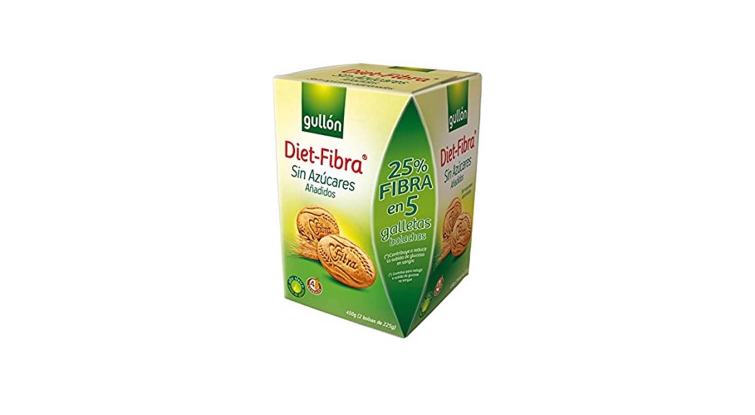 Product Gullón Diet-Fibra Galletas sin Azúcares