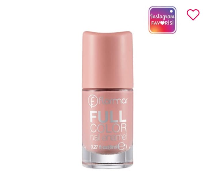 Fashion Verniz rosa nude Flormar 