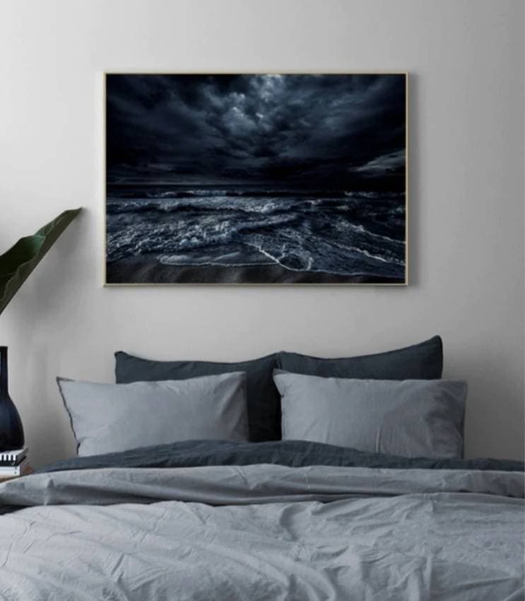 Moda Stormy Ocean Poster