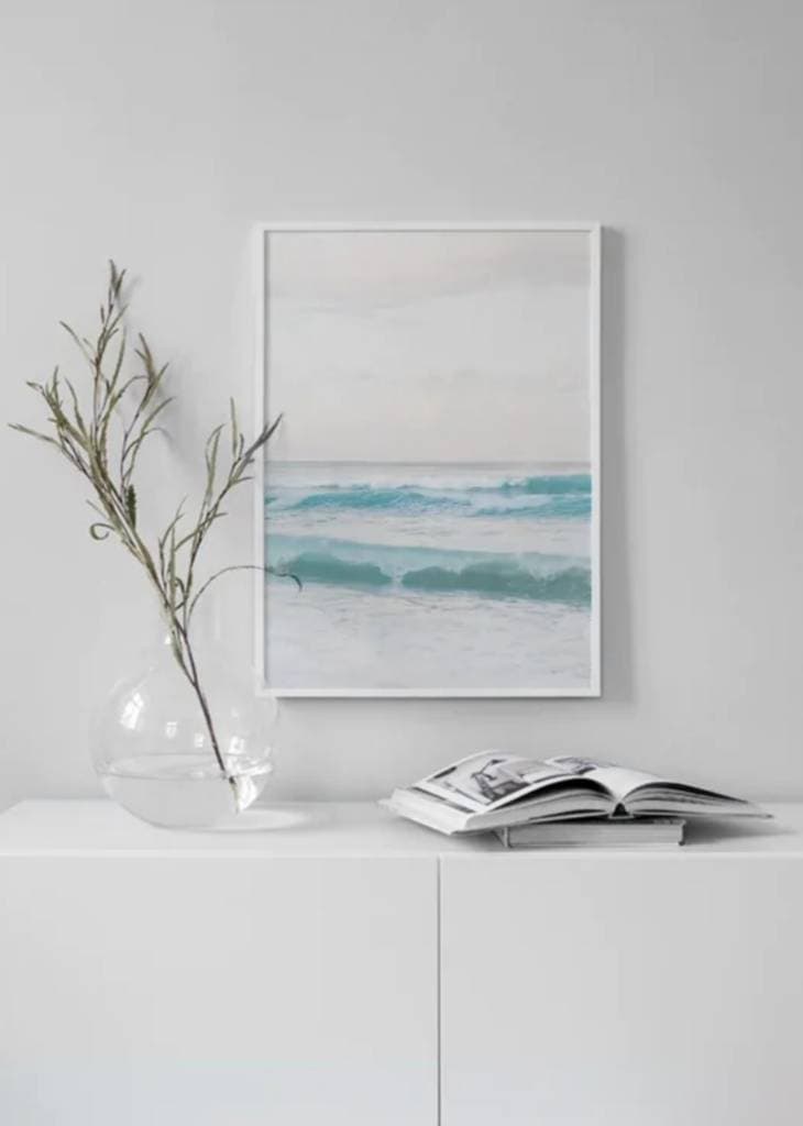 Moda Dreamy Pastel Beach Poster