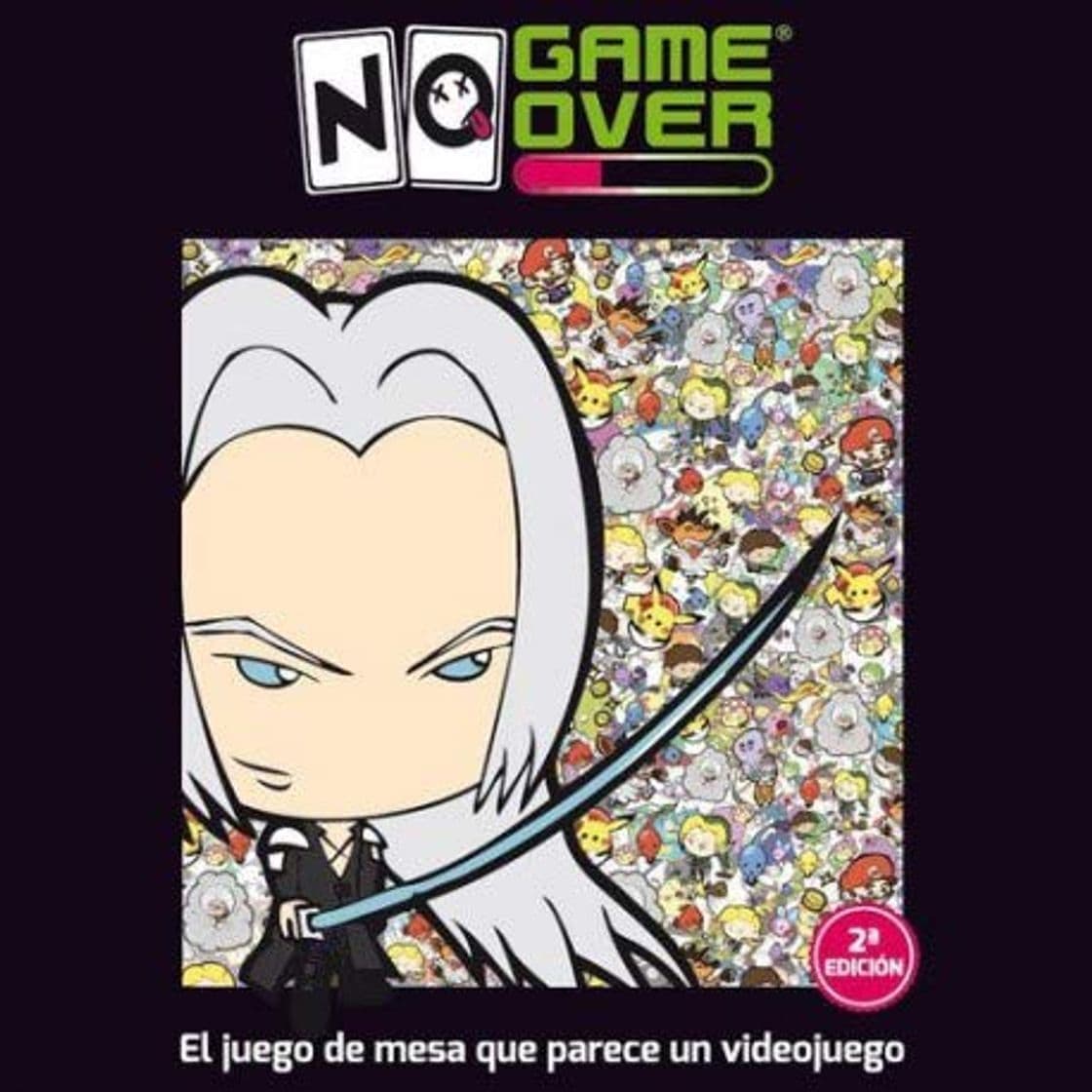 Product No Game Over- Juego de Cartas, Multicolor