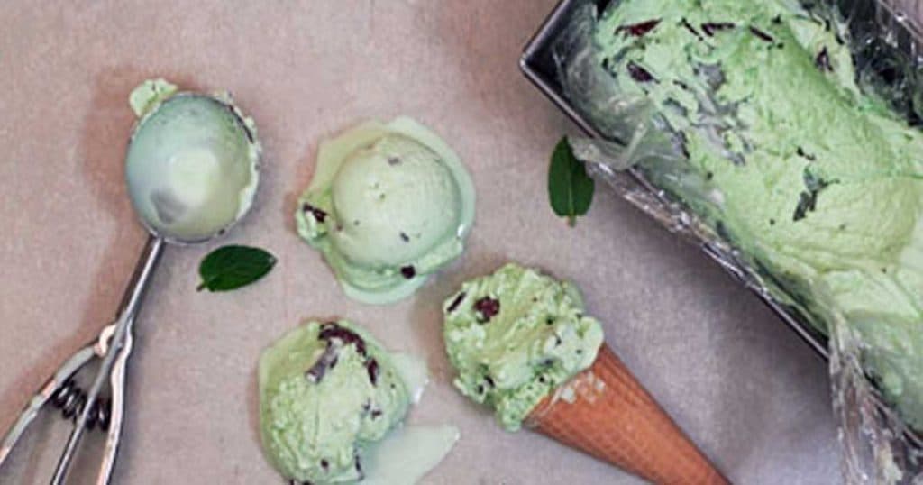 Producto Gelado de Menta e Chocolate