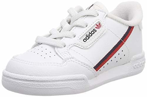 Fashion adidas Continental 80 I, Zapatillas de Deporte Unisex niño, Blanco