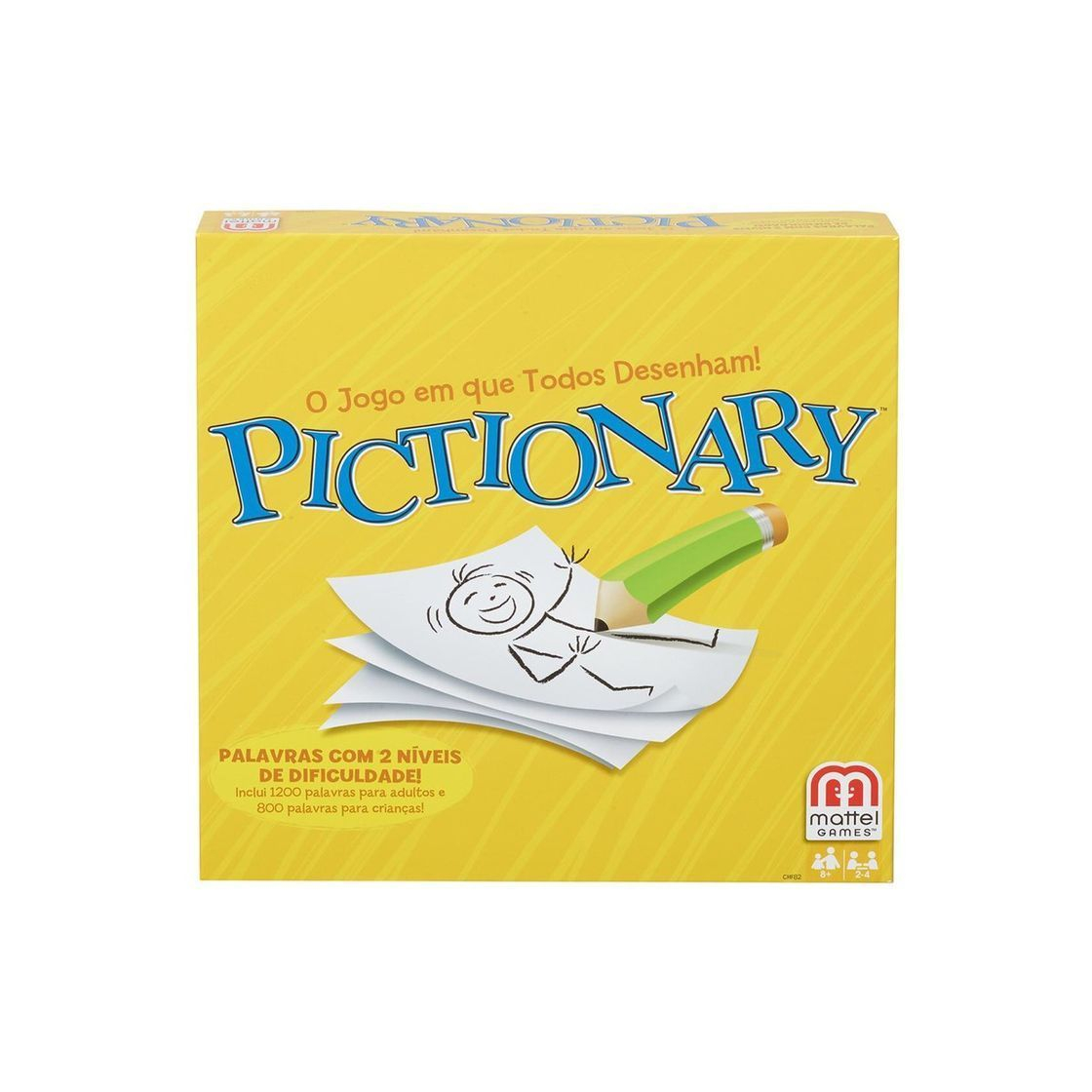 Product Mattel Games Pictionary, juego de mesa 