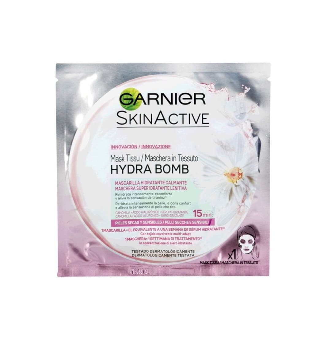 Belleza Garnier Hydra Bomb Toalla Máscaras Set