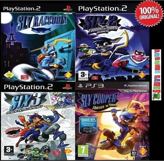 Videogames Sly Cooper