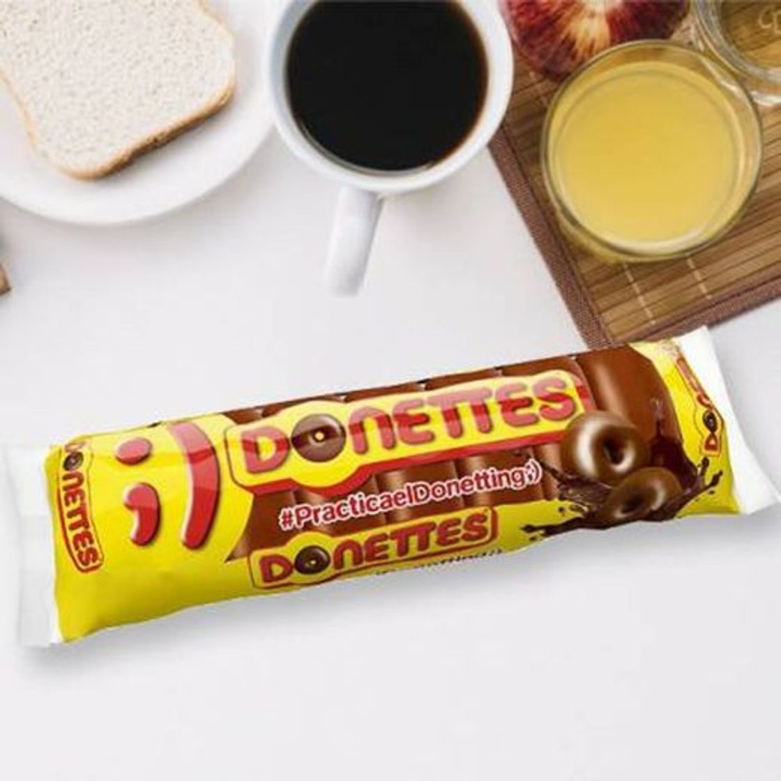 Producto Donettes Clásicos Sabor Chocolate pack 7+1 unidades gratis. 152 g