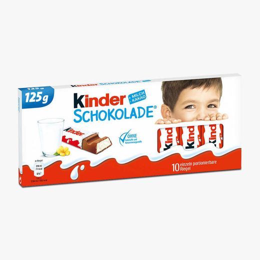 Moda Kinder chocolate 