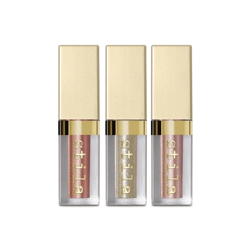 Producto Stila Iridescent Glitter & Glow Duo Chrome Liquid Eyeshadow 