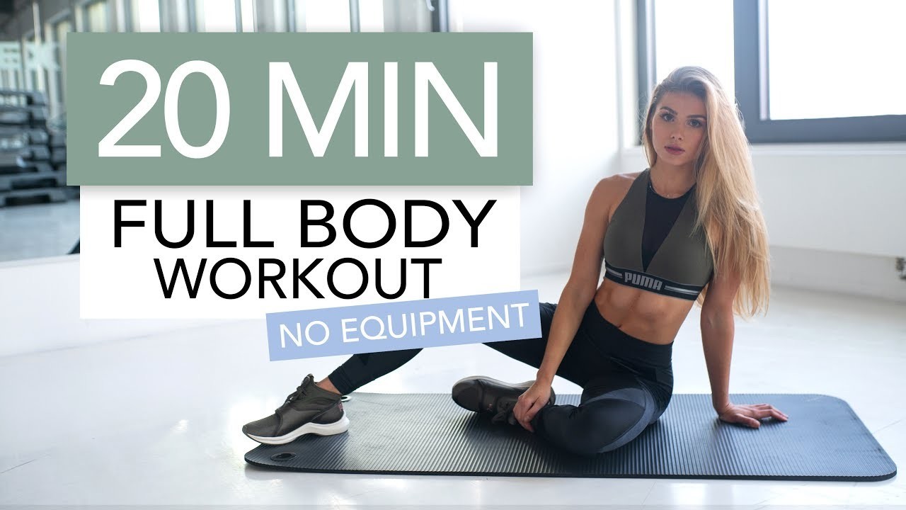 Moda 20 MIN FULL BODY WORKOUT // No Equipment | Pamela Reif 