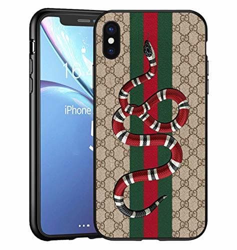 Electrónica Toxdi GG Logo iPhone XR Funda, Carcasa Silicona Protector Anti-Choque Ultra-Delgado Anti-arañazos