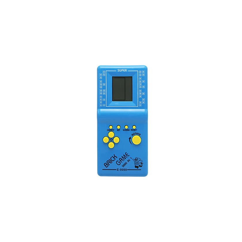 Electrónica CZT Retro portátil Tetris Handheld Tetris Consola de Juegos Kids Electronic ladrillo