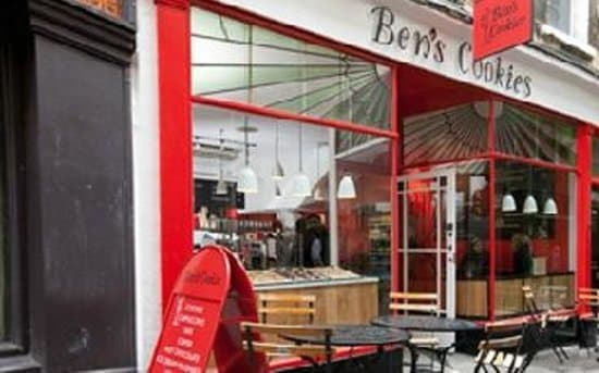 Restaurantes Ben's Cookies - Covent Garden