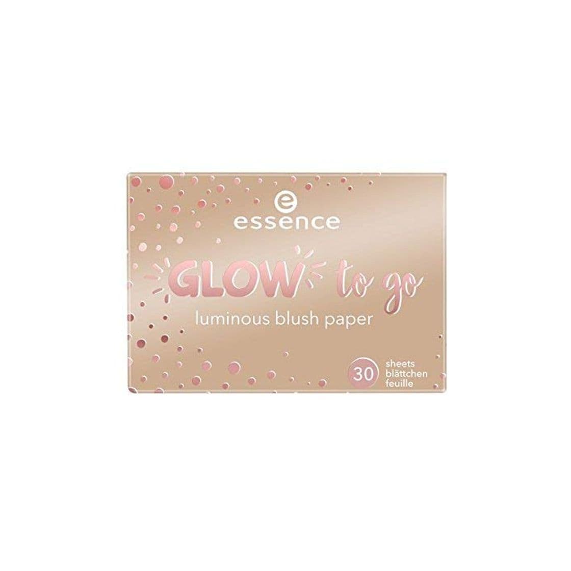 Producto Essence – Rouge – Glow to go Luminous Blush Paper – 20