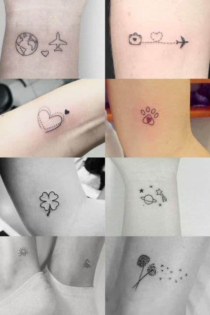 Moda Tatto minimalista